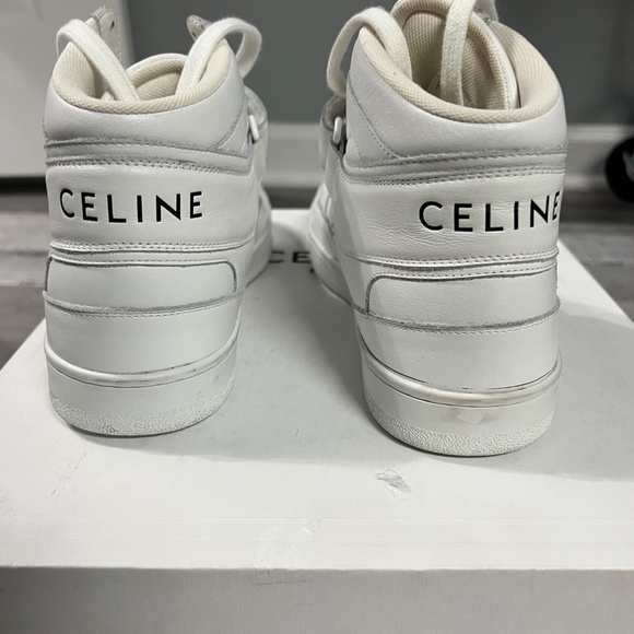 Celine white high top sneakers - Picture 8 of 15